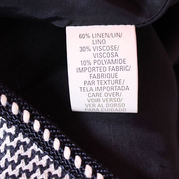 ANN KLEIN New York Linen Career Skirt Size 12 - Picture 9 of 9